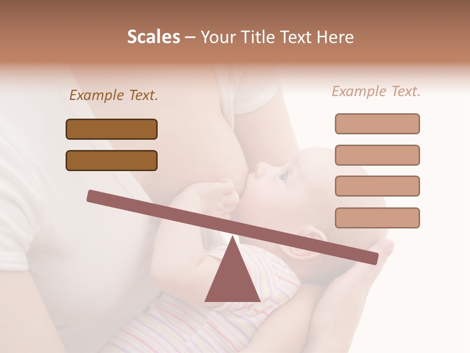 Newborn Care Motherhood PowerPoint Template