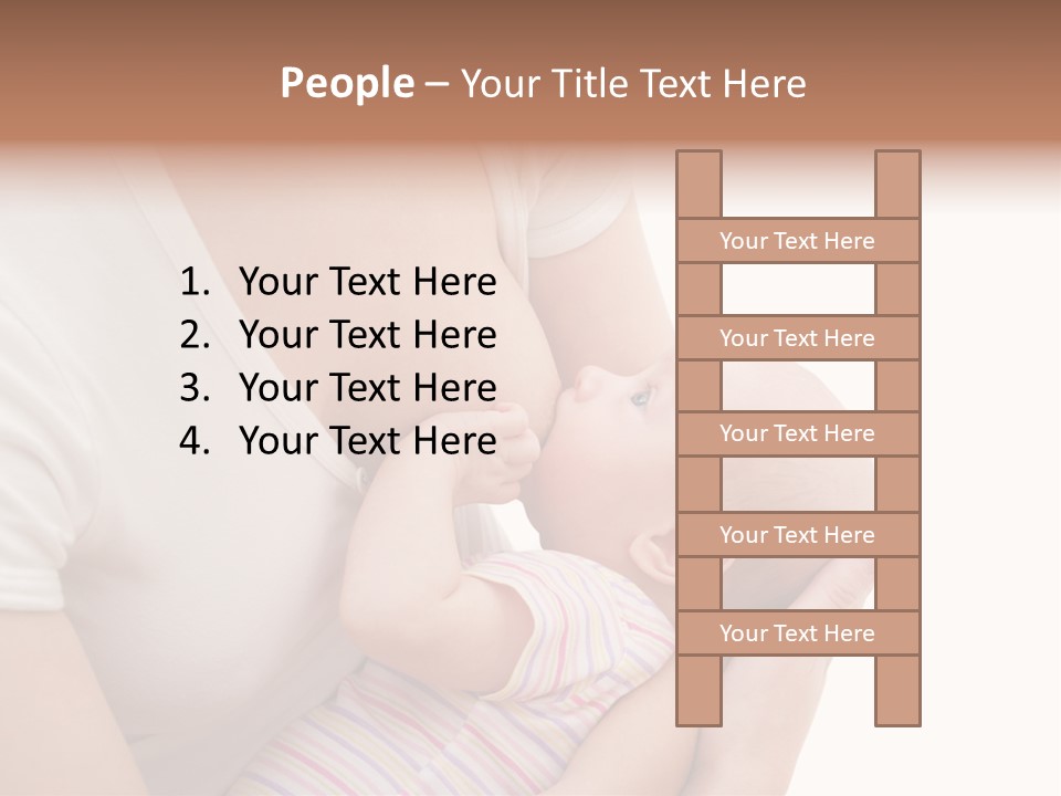 Newborn Care Motherhood PowerPoint Template
