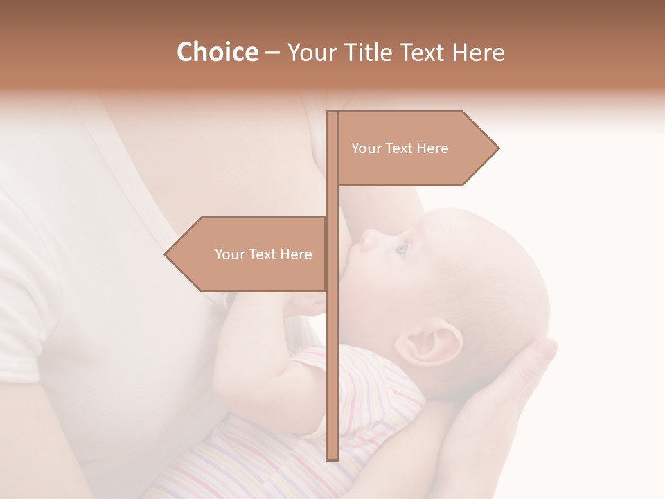 Newborn Care Motherhood PowerPoint Template