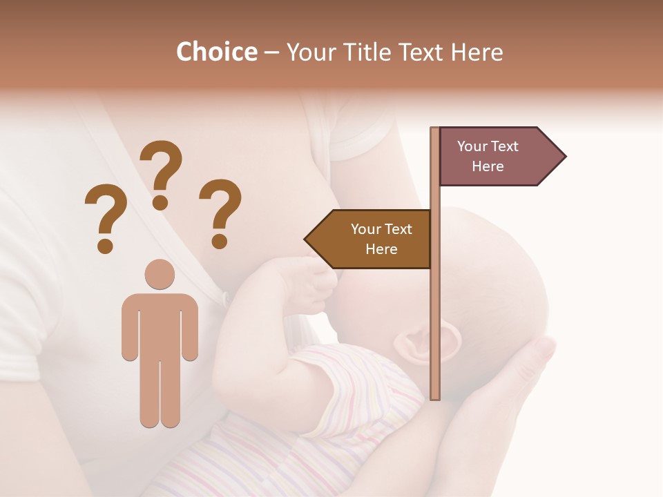 Newborn Care Motherhood PowerPoint Template