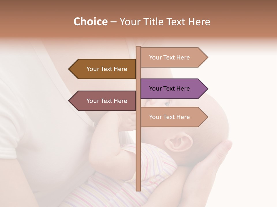 Newborn Care Motherhood PowerPoint Template