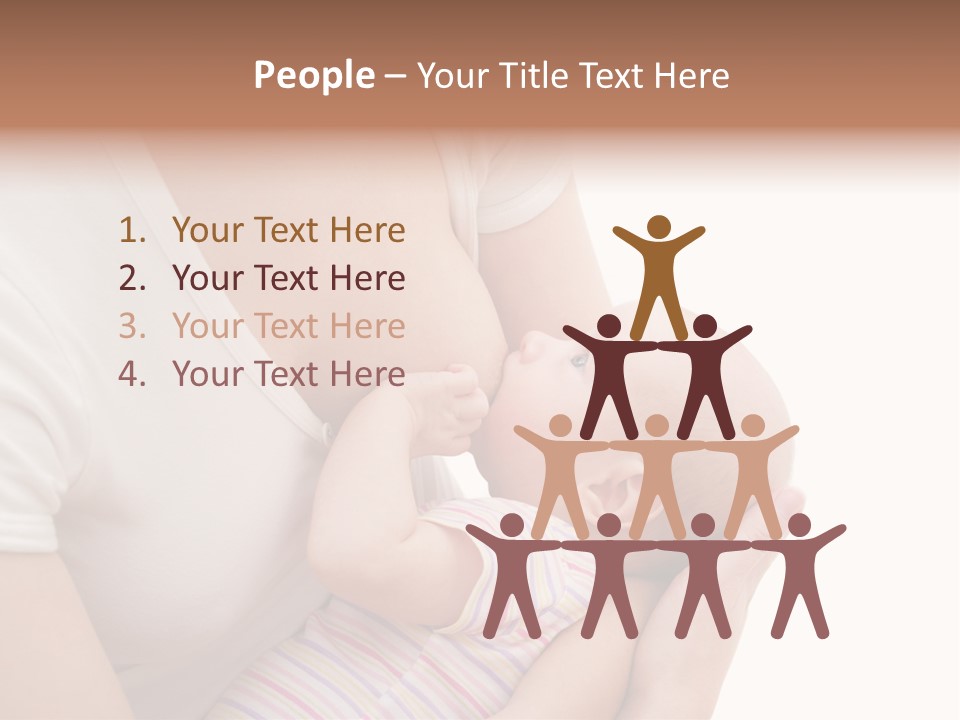 Newborn Care Motherhood PowerPoint Template