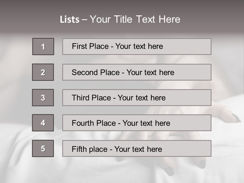 Emotion Play Foreplay PowerPoint Template