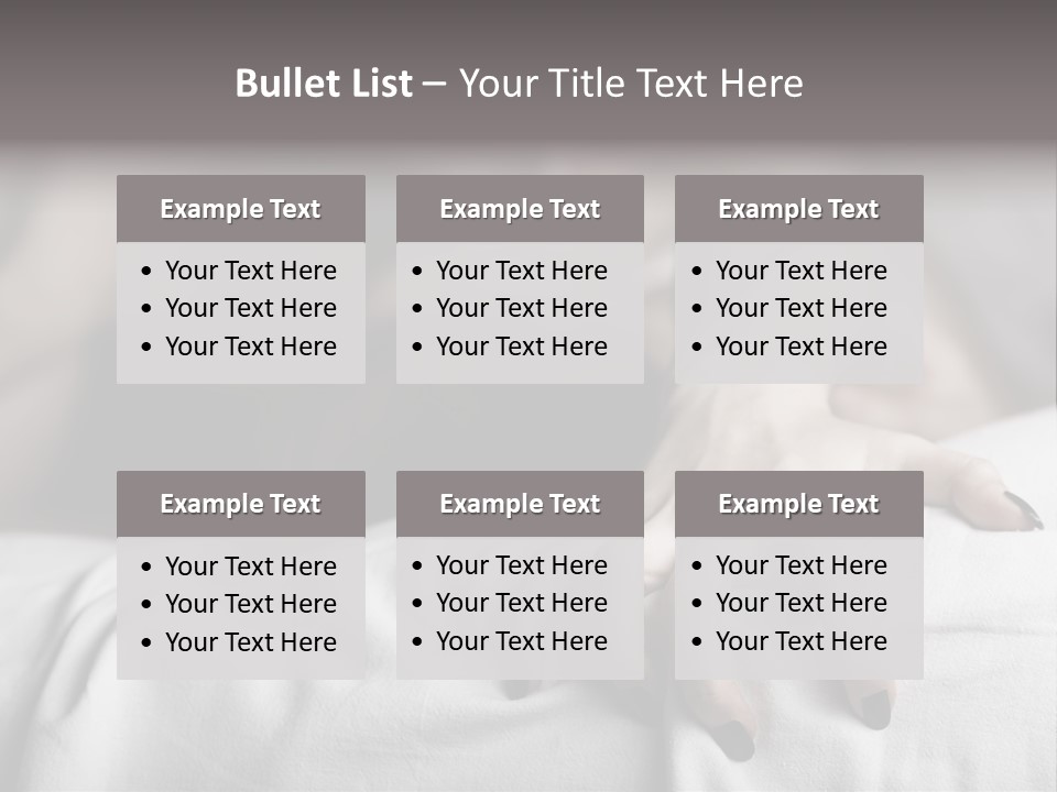 Emotion Play Foreplay PowerPoint Template
