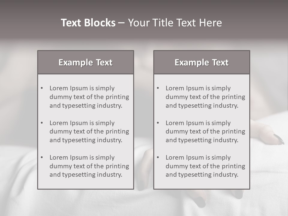 Emotion Play Foreplay PowerPoint Template