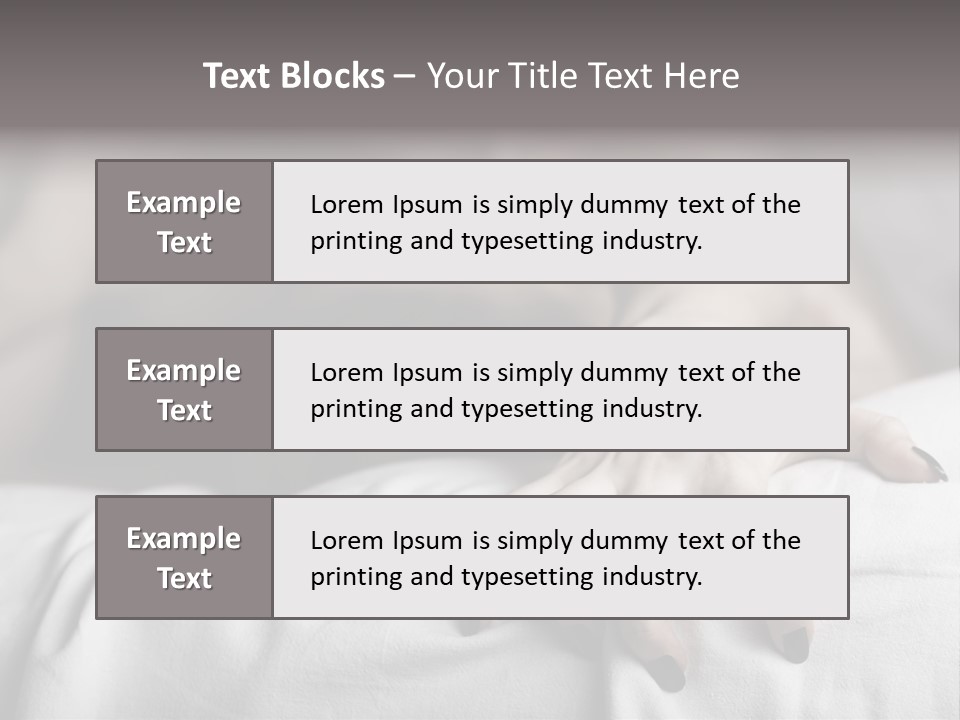 Emotion Play Foreplay PowerPoint Template