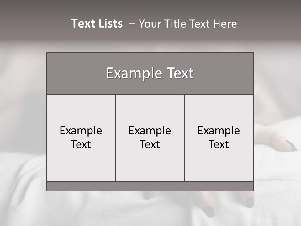 Emotion Play Foreplay PowerPoint Template
