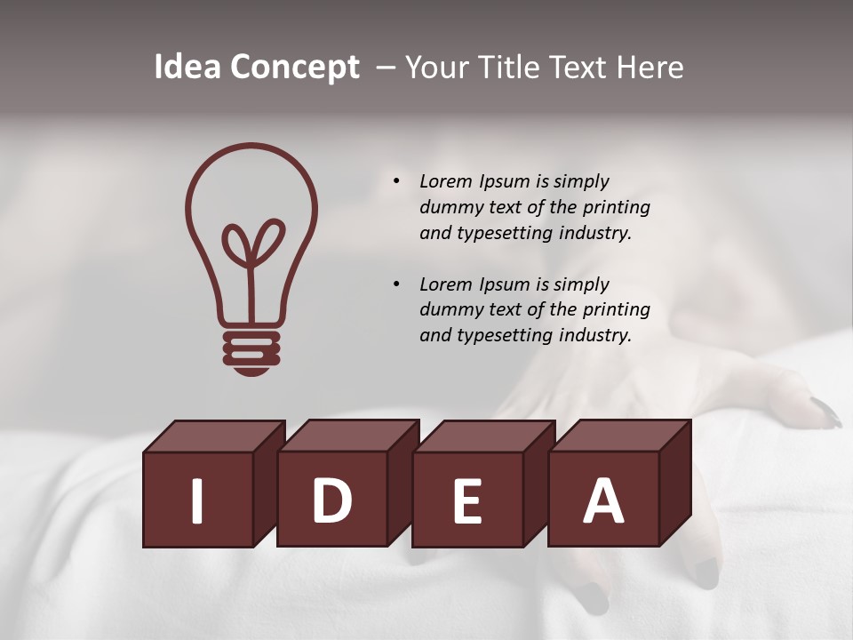 Emotion Play Foreplay PowerPoint Template