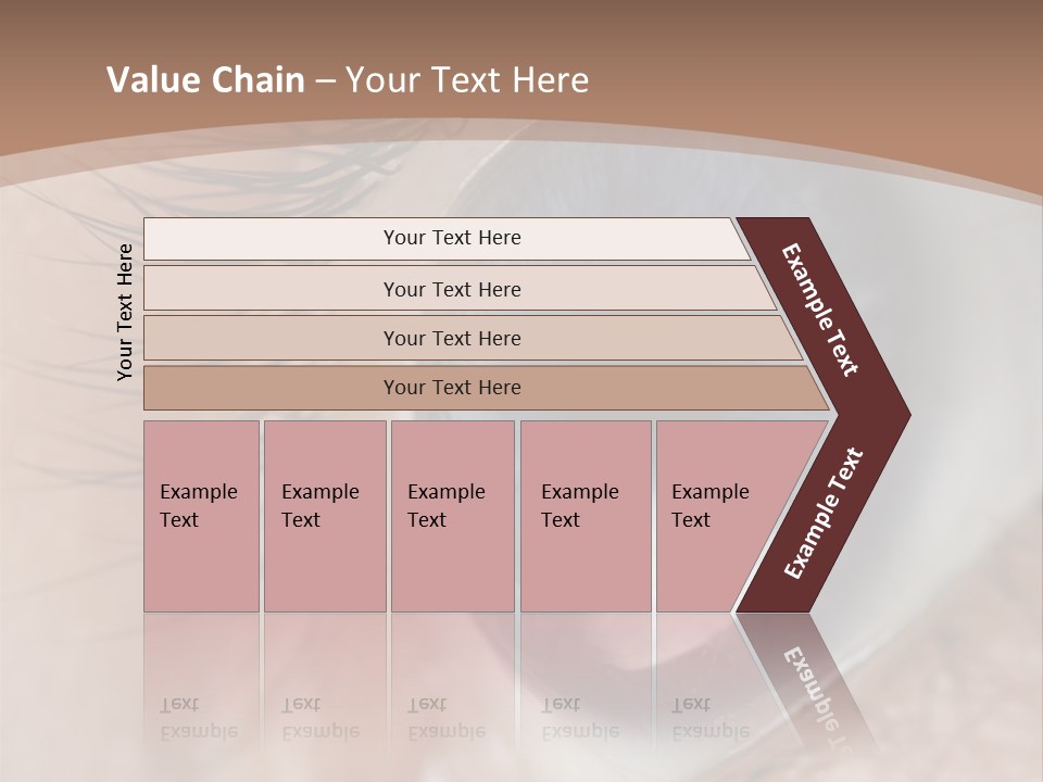 Light Pupil Background PowerPoint Template