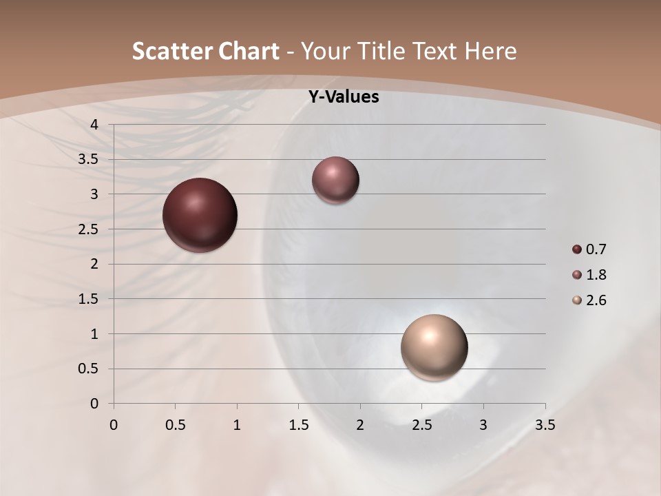 Light Pupil Background PowerPoint Template