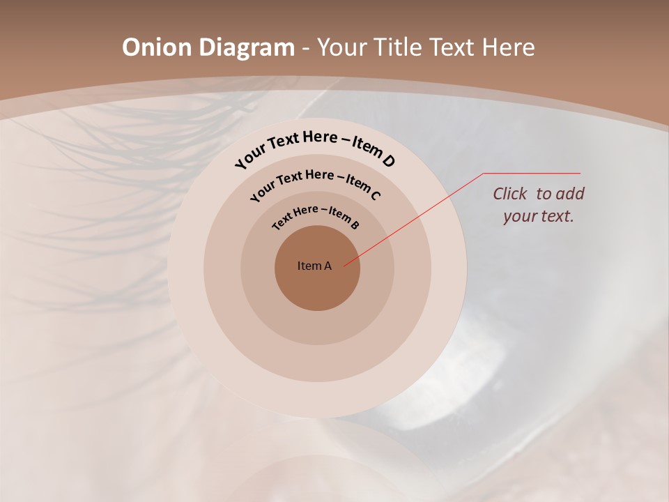 Light Pupil Background PowerPoint Template