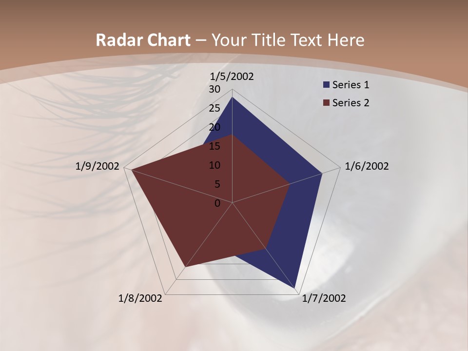 Light Pupil Background PowerPoint Template