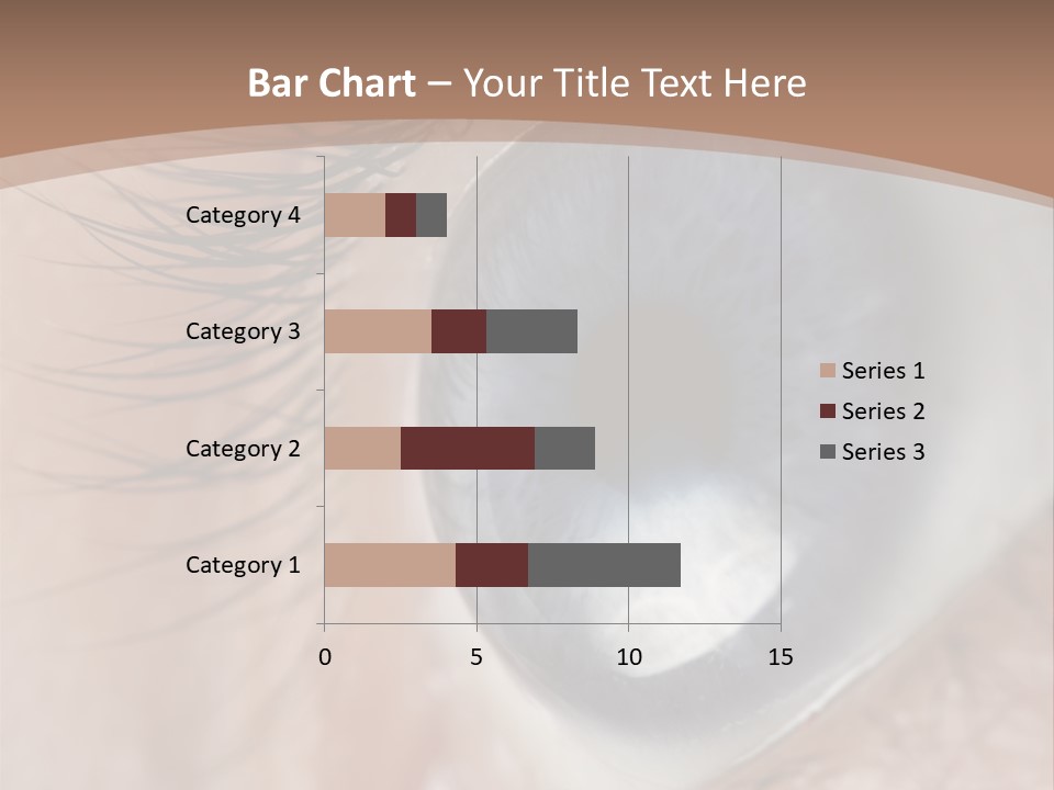 Light Pupil Background PowerPoint Template