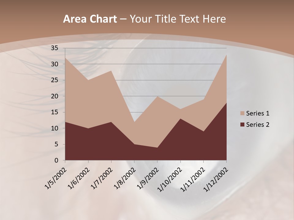 Light Pupil Background PowerPoint Template