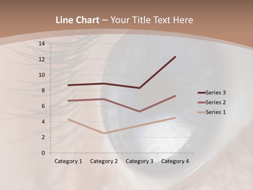 Light Pupil Background PowerPoint Template