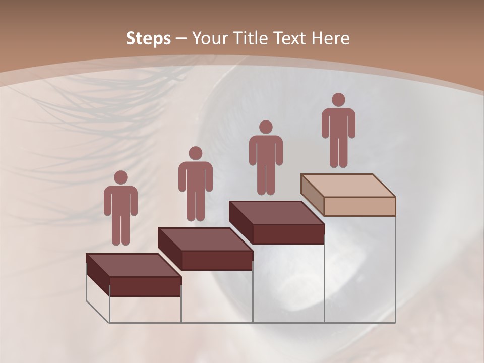 Light Pupil Background PowerPoint Template