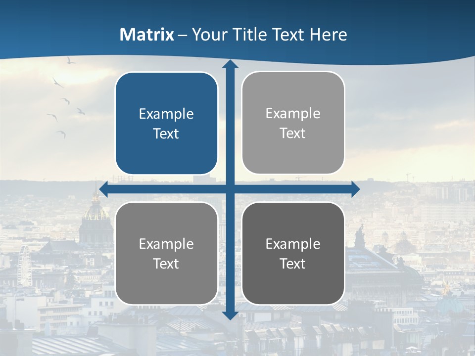 Tower Urban French PowerPoint Template