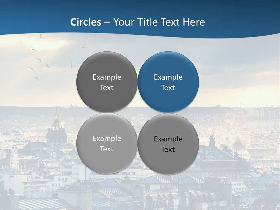 Tower Urban French PowerPoint Template