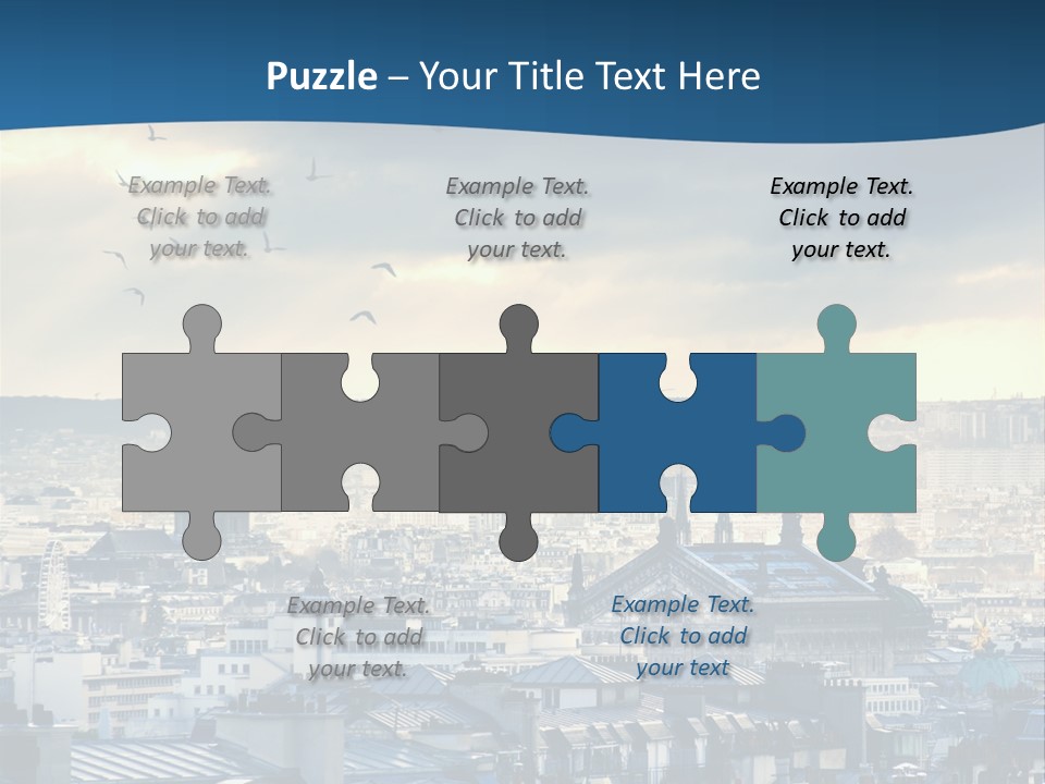 Tower Urban French PowerPoint Template