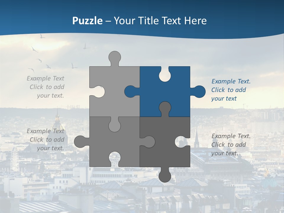 Tower Urban French PowerPoint Template