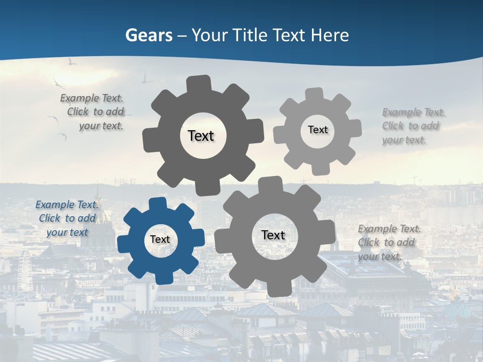 Tower Urban French PowerPoint Template