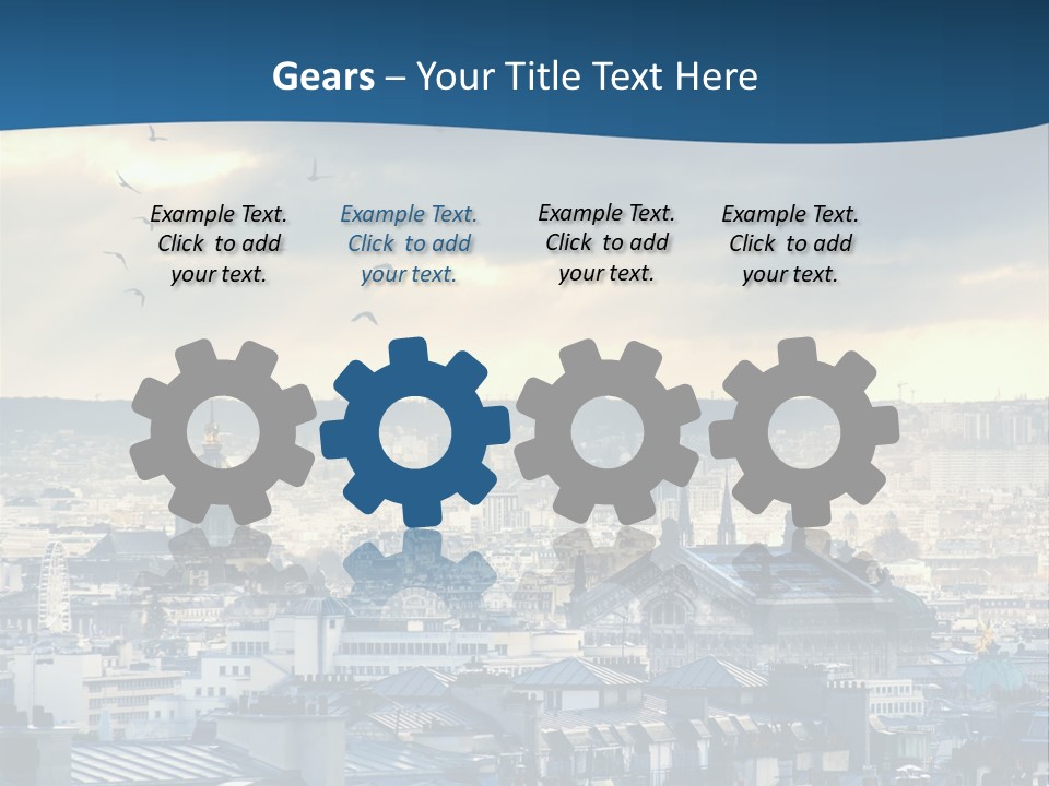 Tower Urban French PowerPoint Template