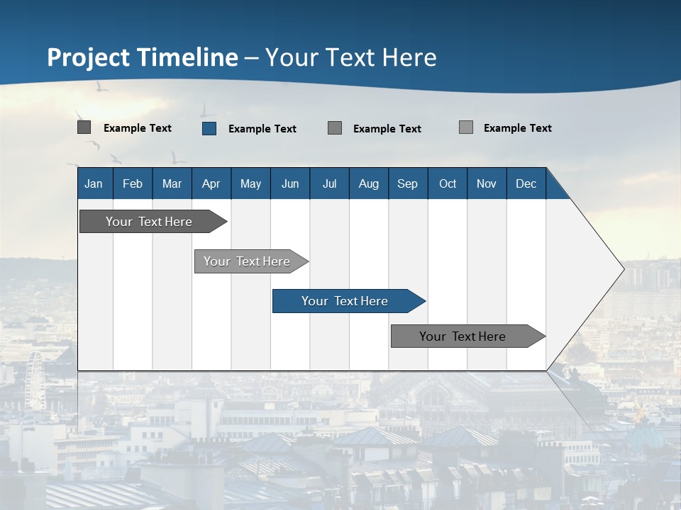 Tower Urban French PowerPoint Template
