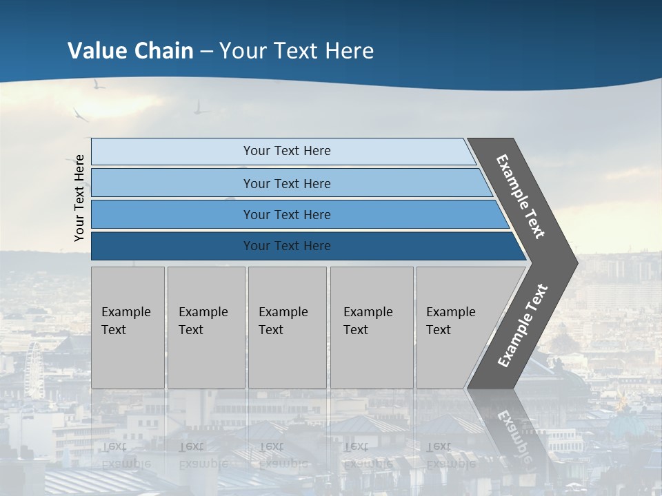 Tower Urban French PowerPoint Template