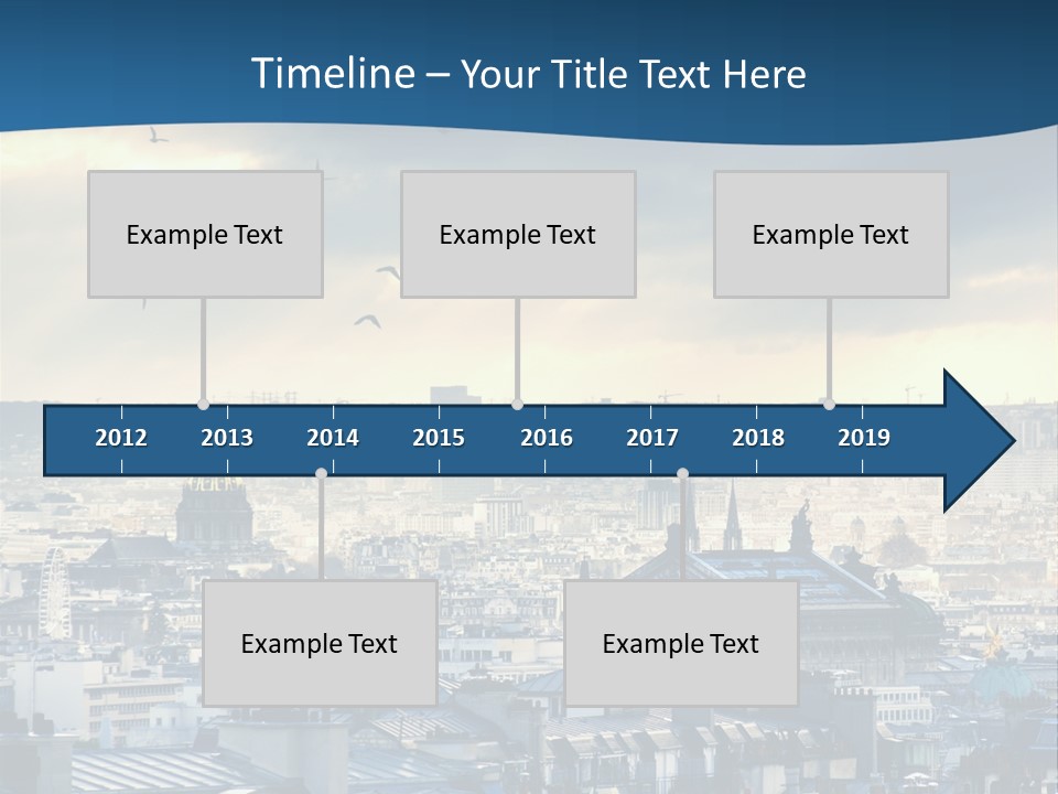 Tower Urban French PowerPoint Template
