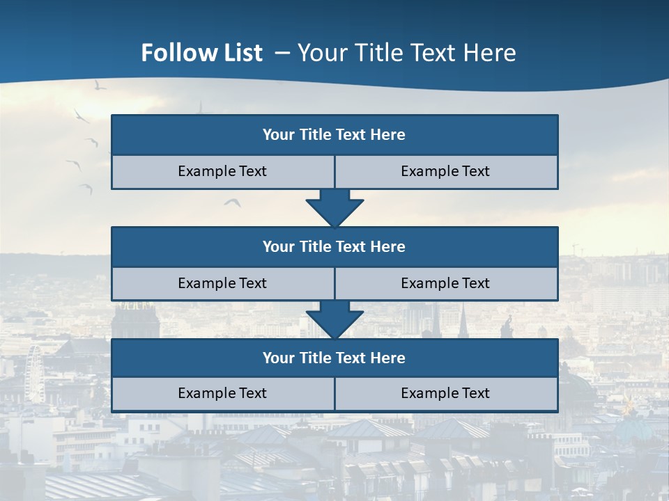 Tower Urban French PowerPoint Template