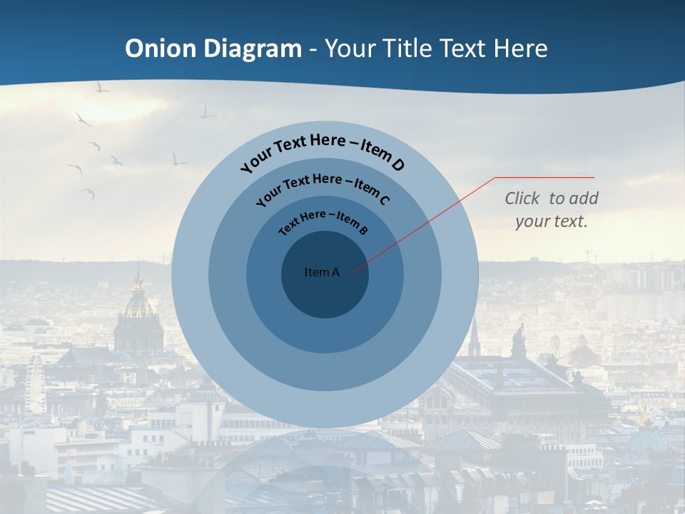 Tower Urban French PowerPoint Template