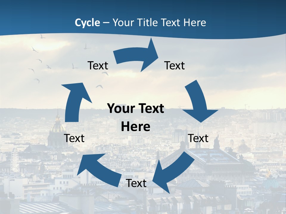 Tower Urban French PowerPoint Template