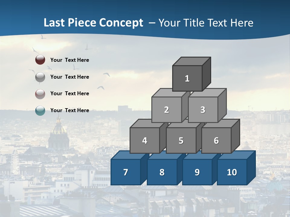 Tower Urban French PowerPoint Template