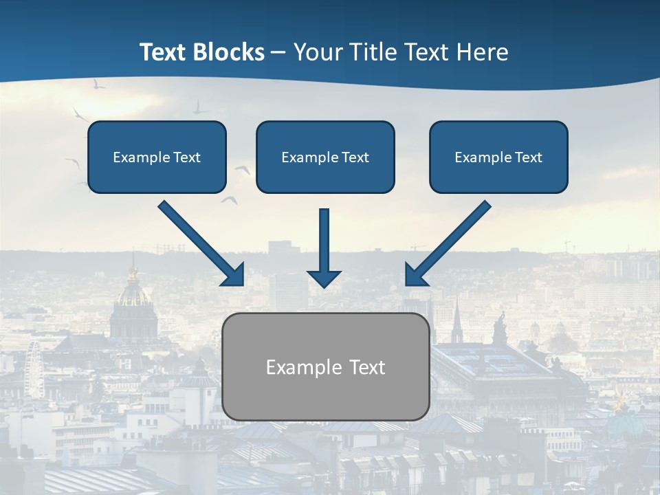 Tower Urban French PowerPoint Template