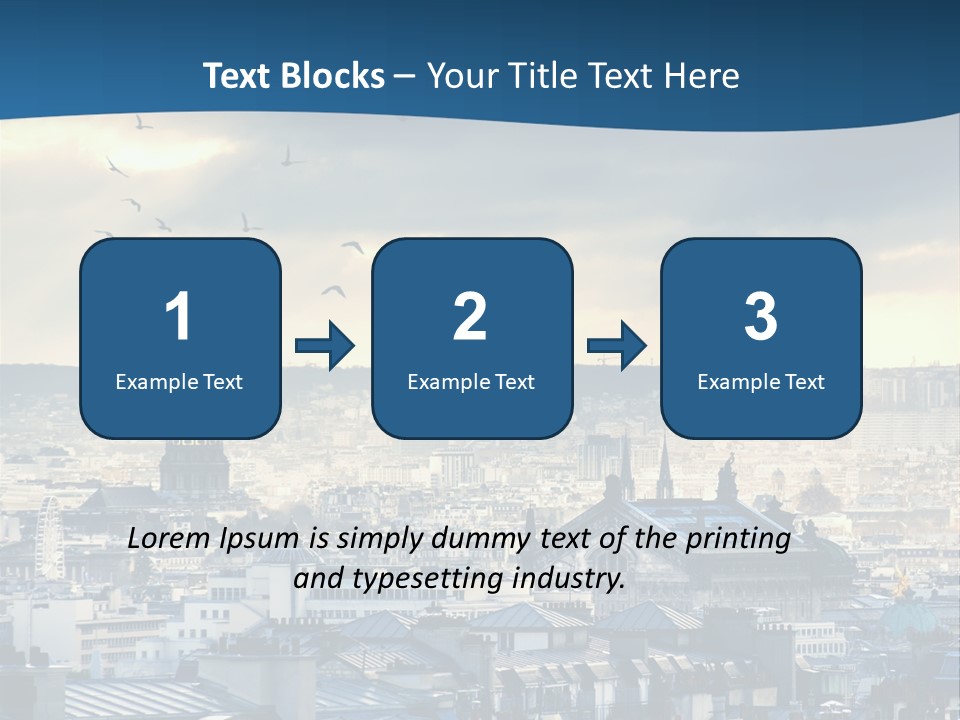 Tower Urban French PowerPoint Template
