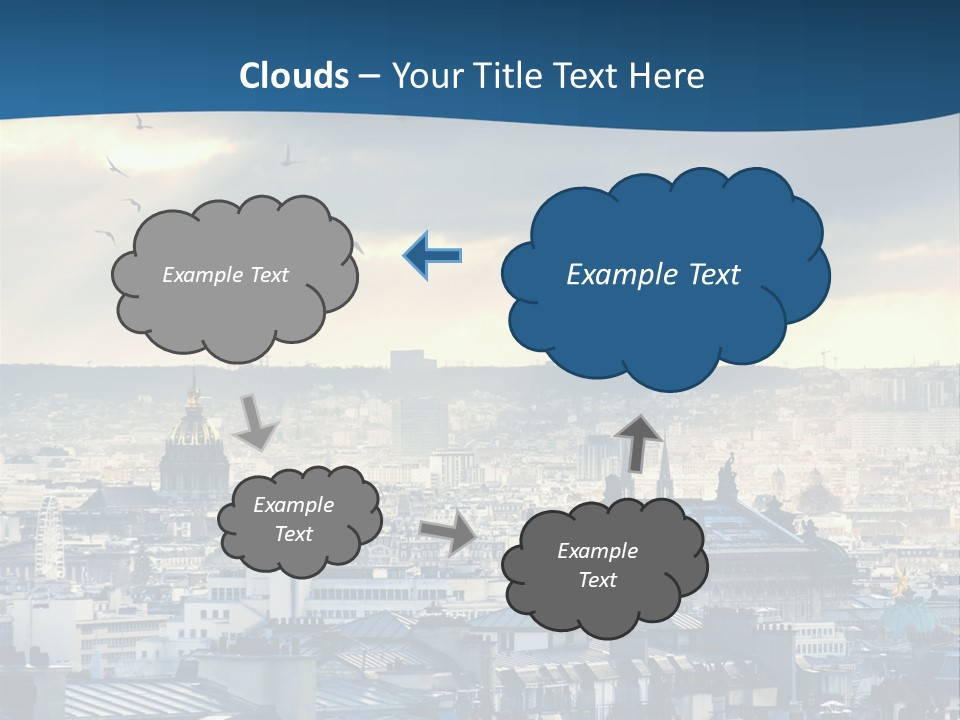 Tower Urban French PowerPoint Template