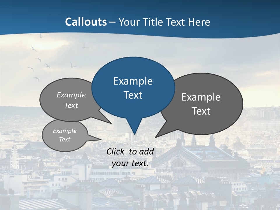 Tower Urban French PowerPoint Template