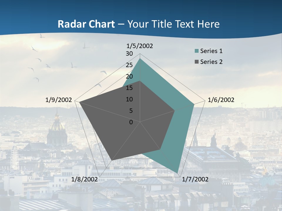 Tower Urban French PowerPoint Template