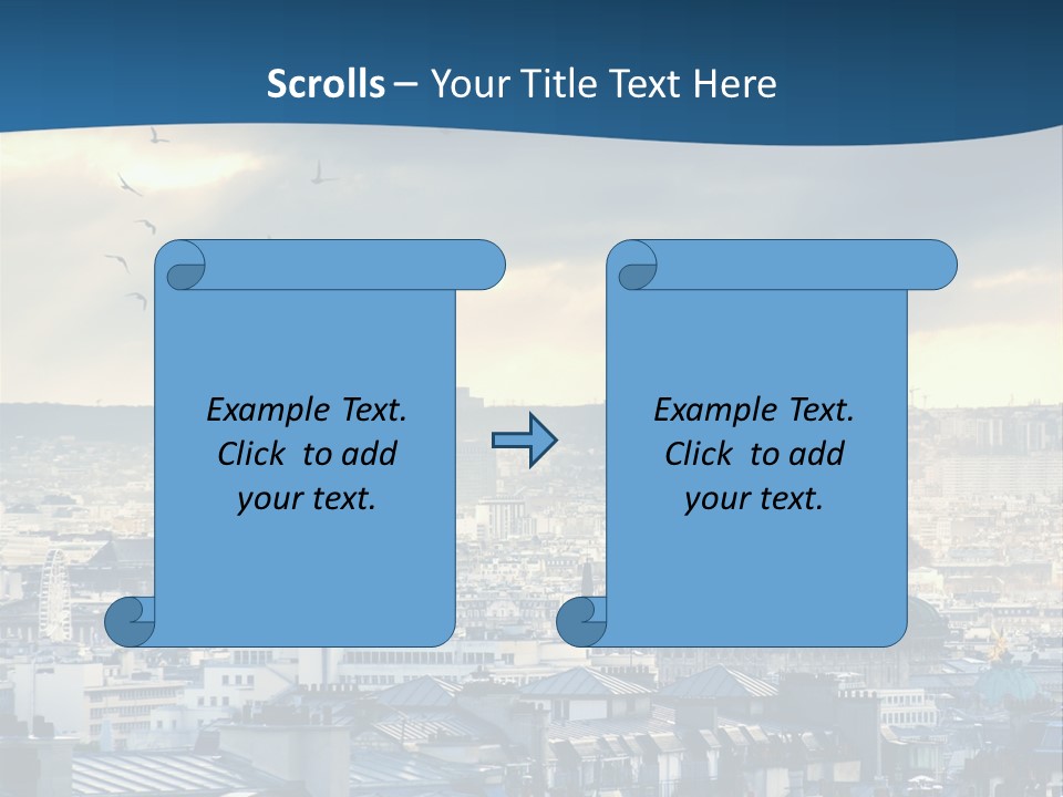 Tower Urban French PowerPoint Template