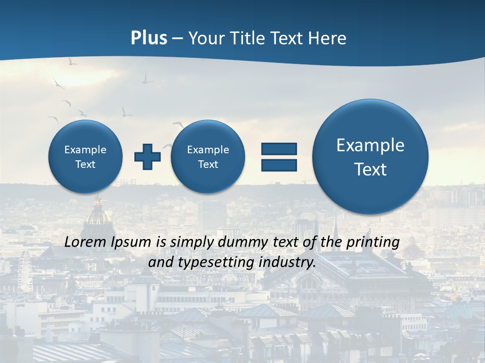 Tower Urban French PowerPoint Template