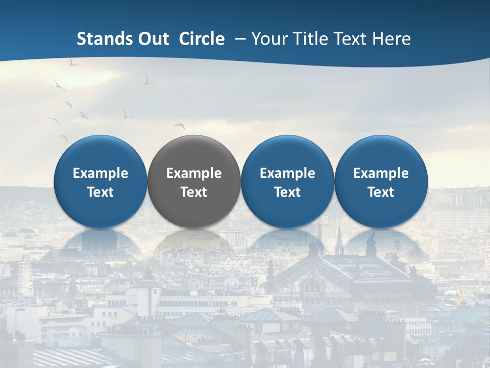 Tower Urban French PowerPoint Template
