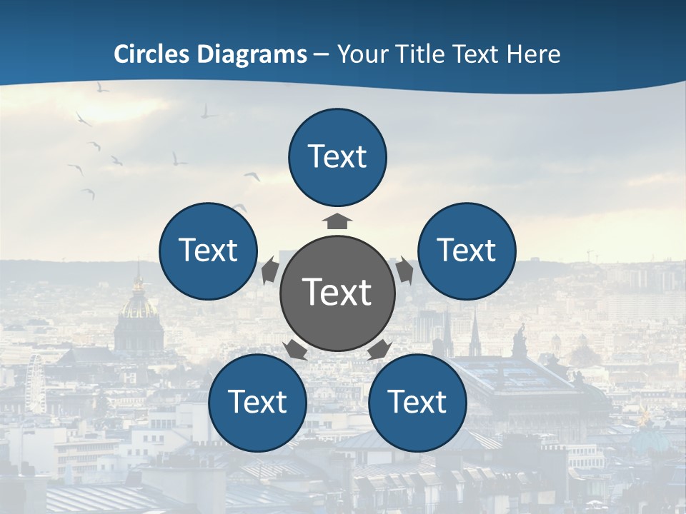 Tower Urban French PowerPoint Template