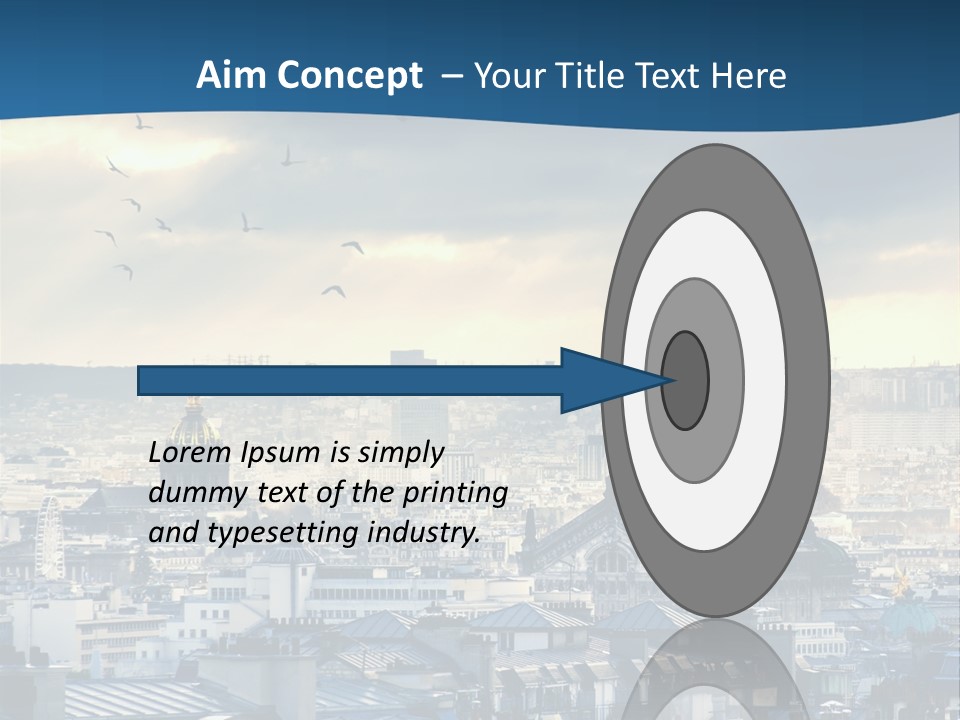 Tower Urban French PowerPoint Template