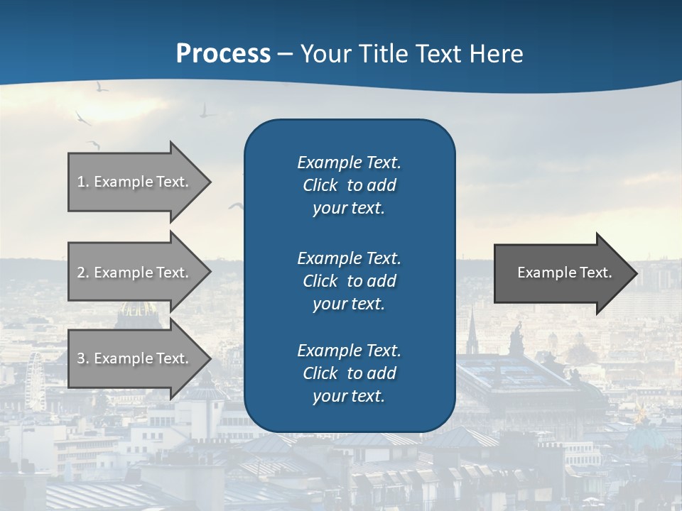 Tower Urban French PowerPoint Template