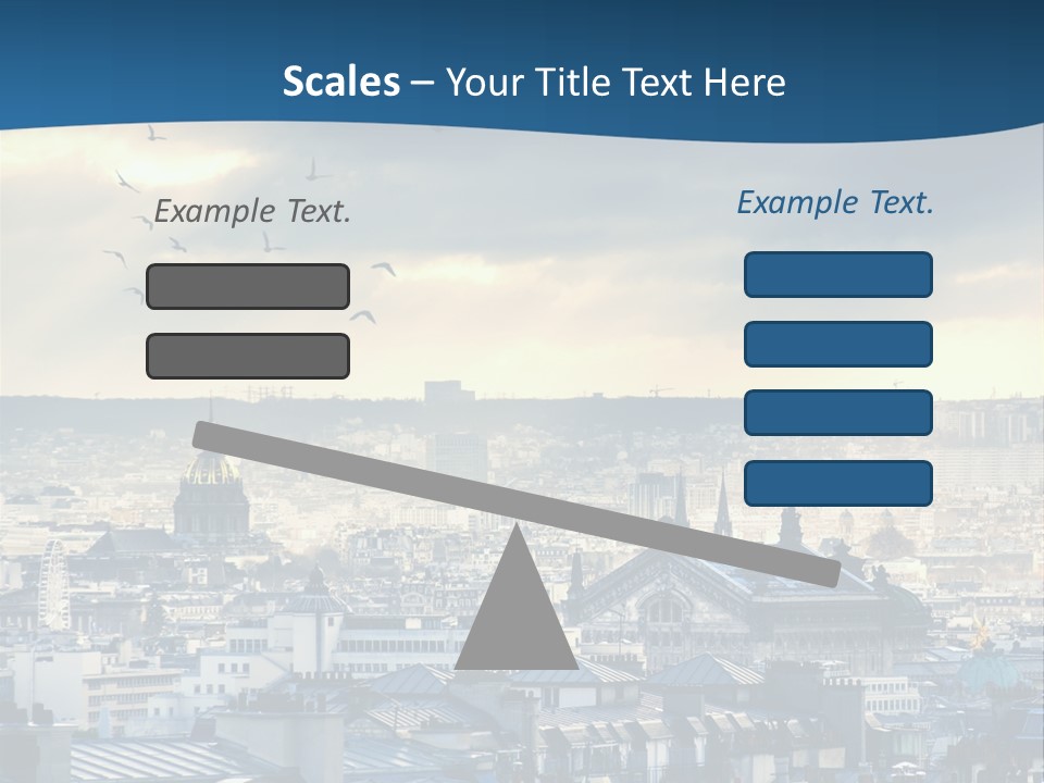 Tower Urban French PowerPoint Template