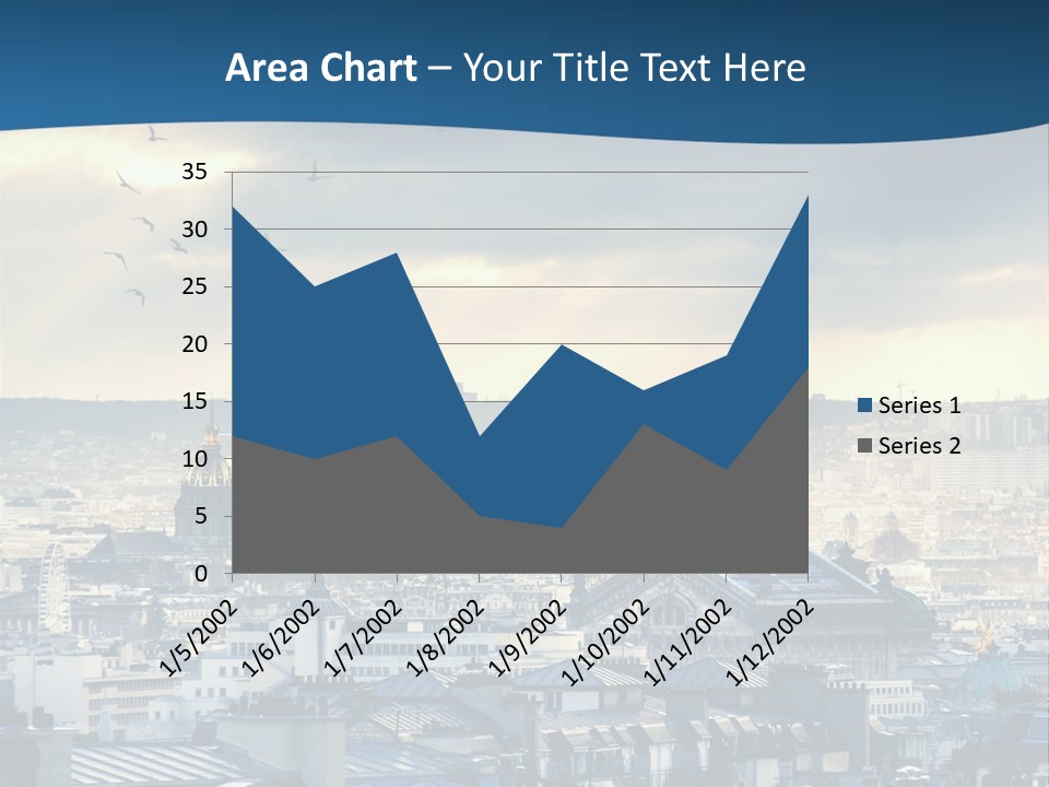 Tower Urban French PowerPoint Template
