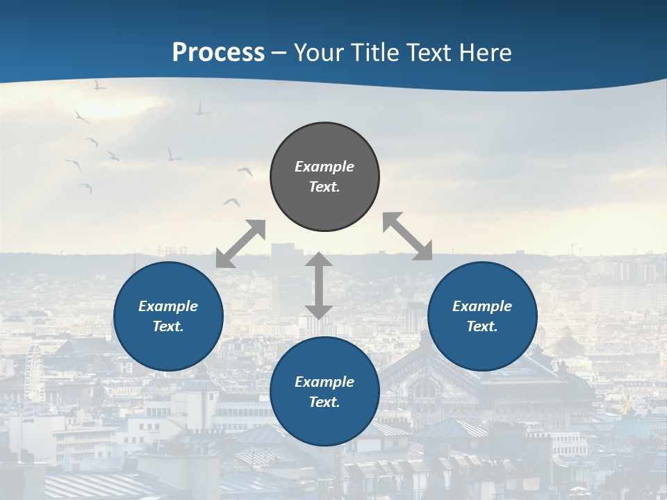 Tower Urban French PowerPoint Template