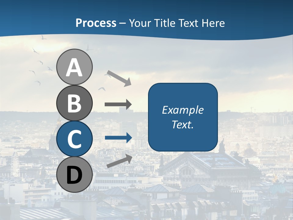 Tower Urban French PowerPoint Template