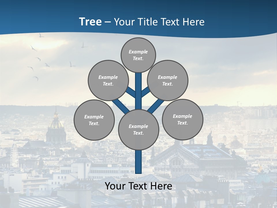 Tower Urban French PowerPoint Template