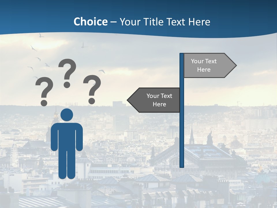 Tower Urban French PowerPoint Template